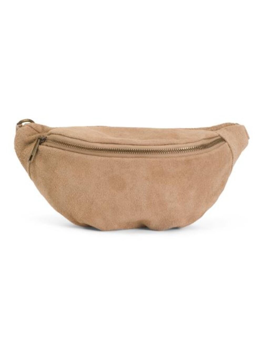 MARLON Made In Italy Suede Large Belt Bag